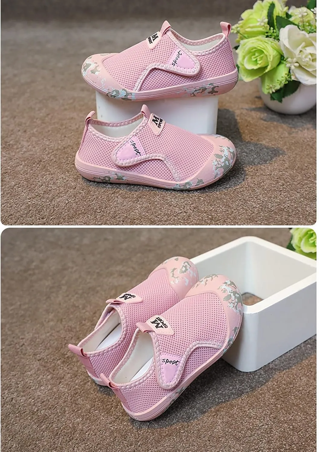 2025 Baby Girls Boys Net Sports Walking Shoes Breathable Sports Shoes Children Medium Casual Sneakers Tremdy