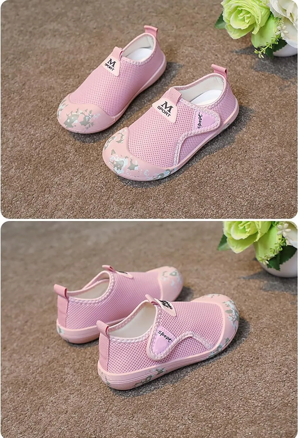 2025 Baby Girls Boys Net Sports Walking Shoes Breathable Sports Shoes Children Medium Casual Sneakers Tremdy