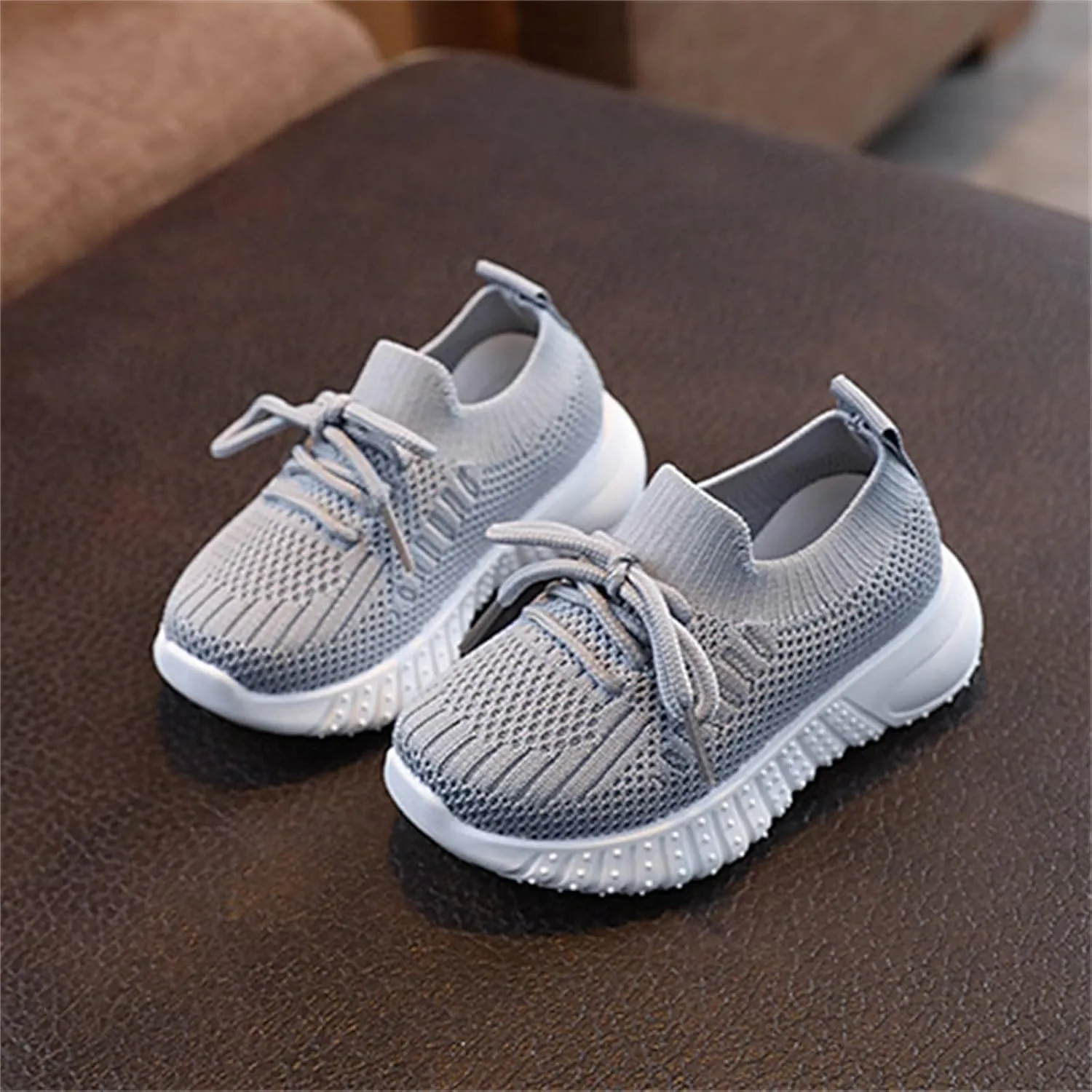 Baby Boy Girl First Walking Shoes Toddler Infant Mesh Sneakers Breathable Lightweight Non-Slip Rubber Sole Summer