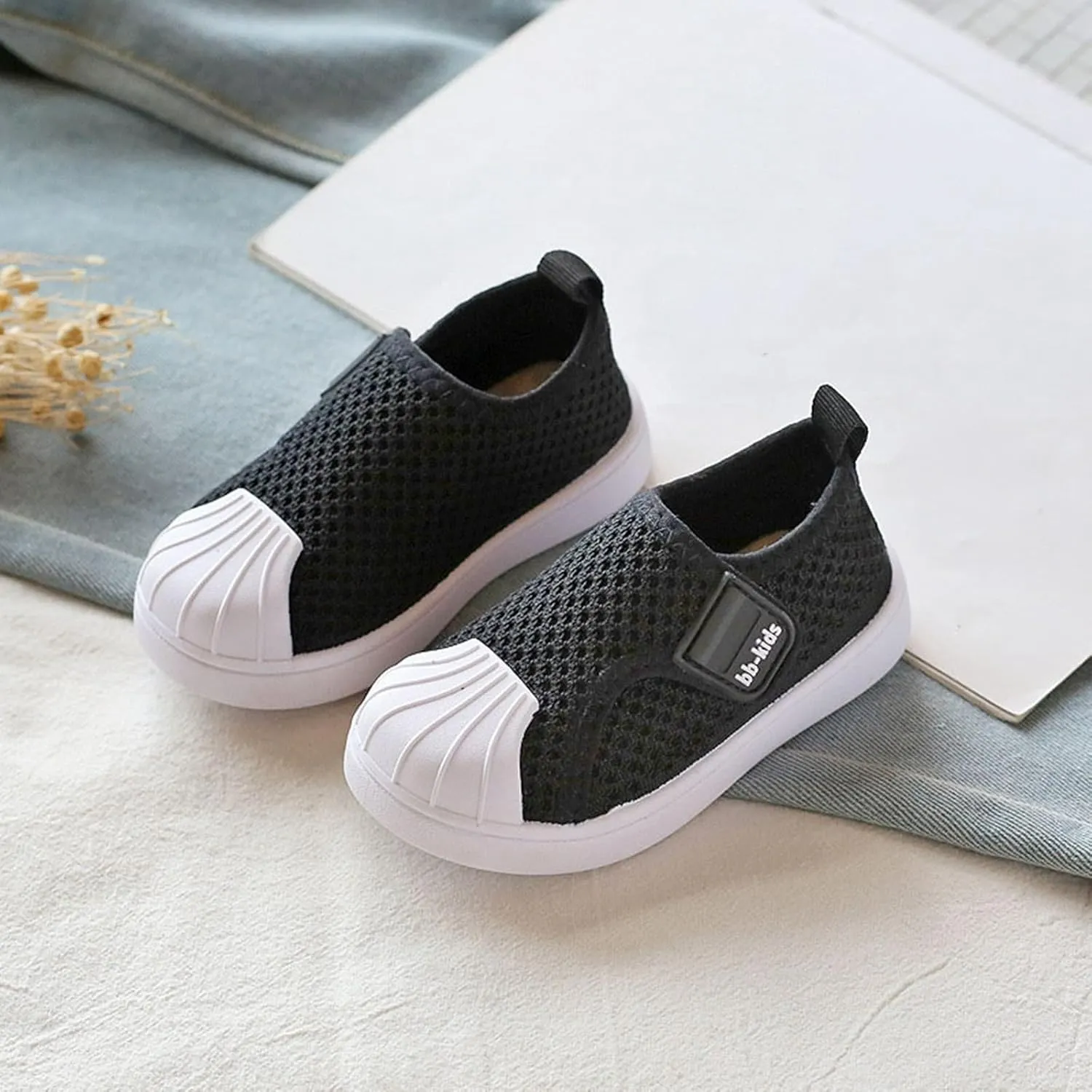Baby Boy Girl Water Sport Shoes Mesh Quick-Dry Beach Swim Pool Barefoot Shoes Lightweight Breathable Non-Slip Walking Sneaker