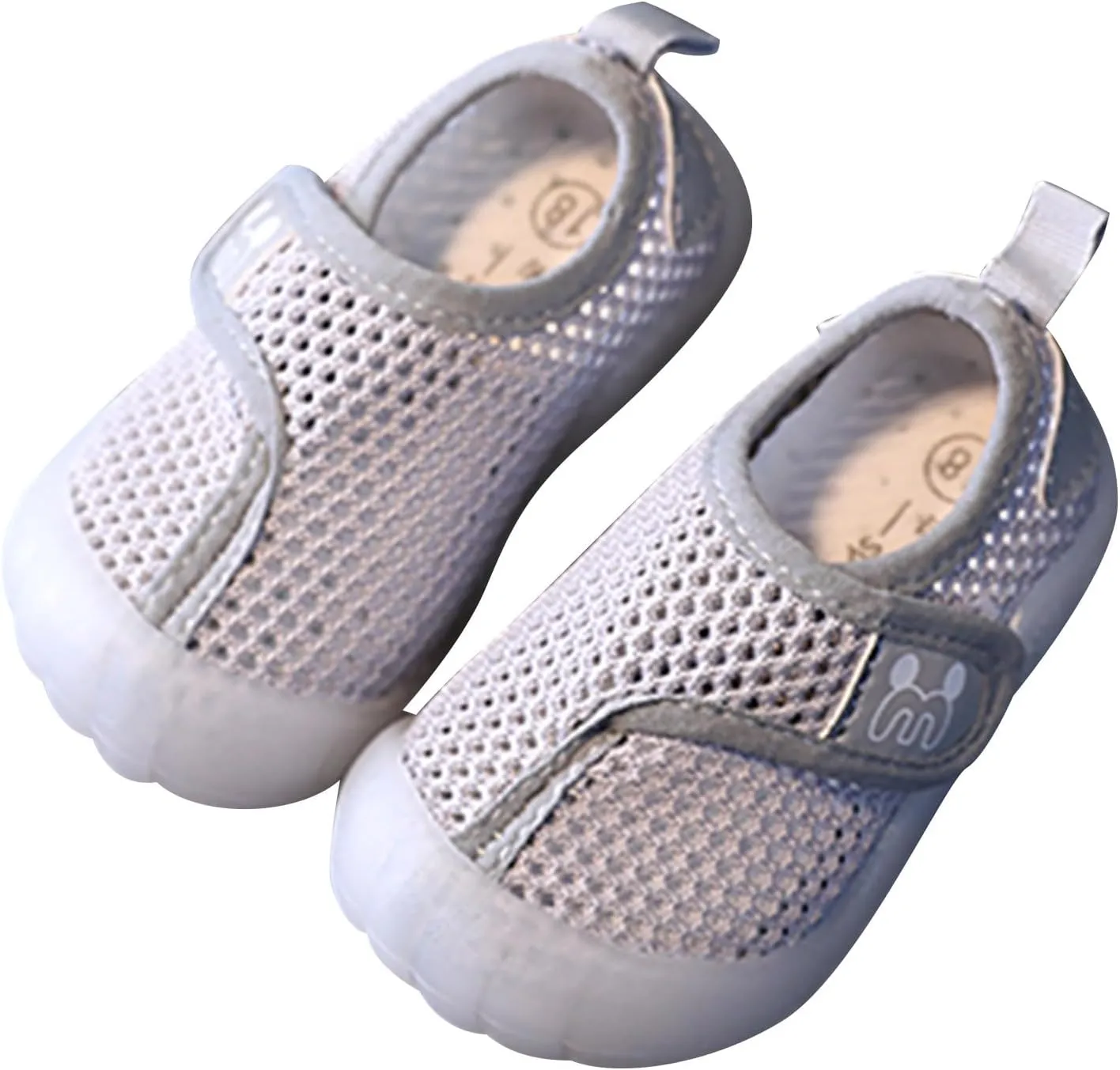 Baby Boy Girl Water Sport Shoes Mesh Quick-Dry Beach Swim Pool Barefoot Shoes Lightweight Breathable Non-Slip Walking Sneaker