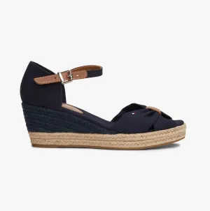 BASIC OPEN TOE Womens Espadrilles Space Blue