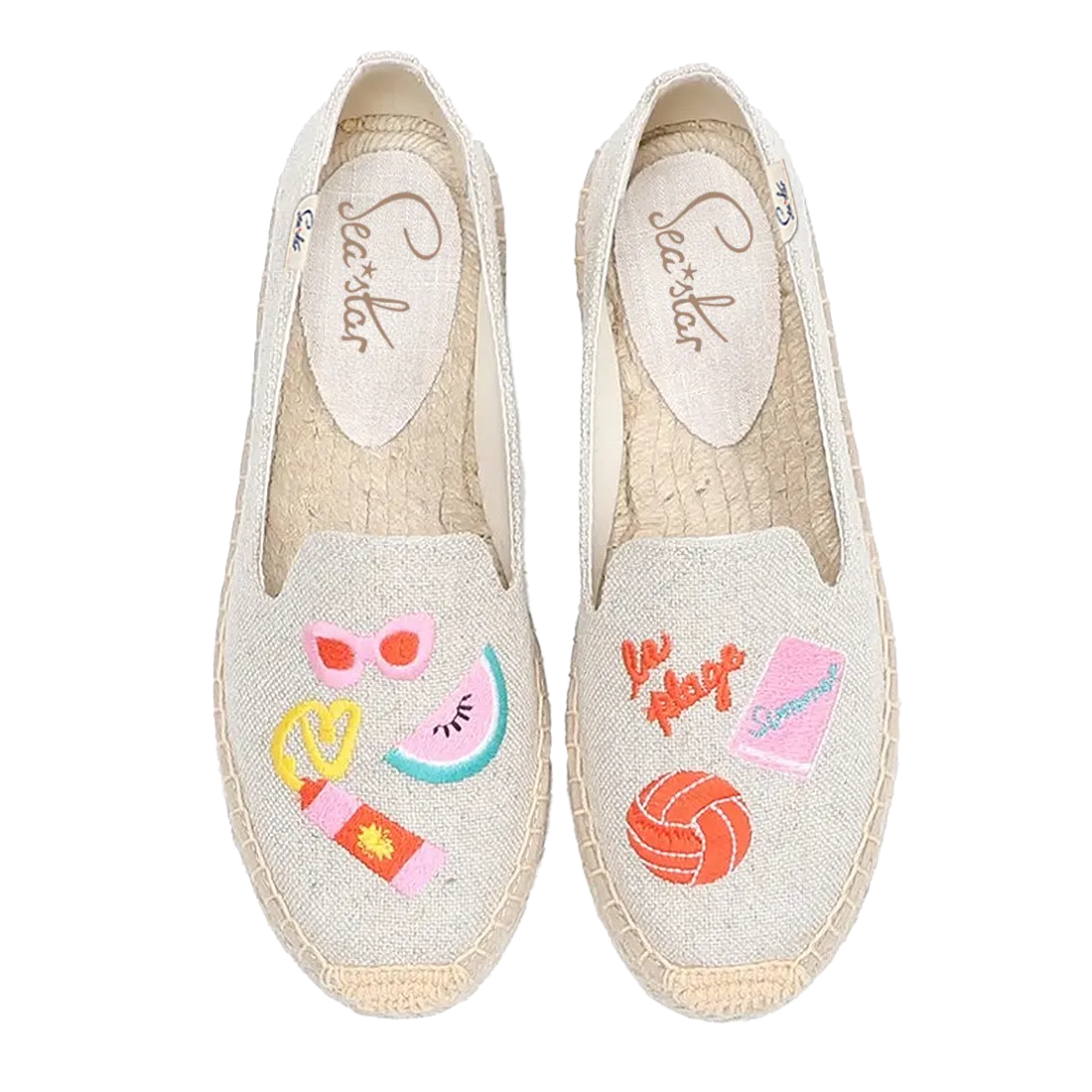 Bayside Beach Club Espadrille La Plage Creme