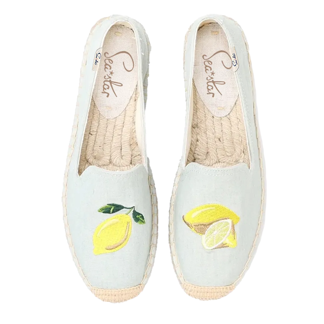 Bayside Beach Club Espadrille Lemon Sky