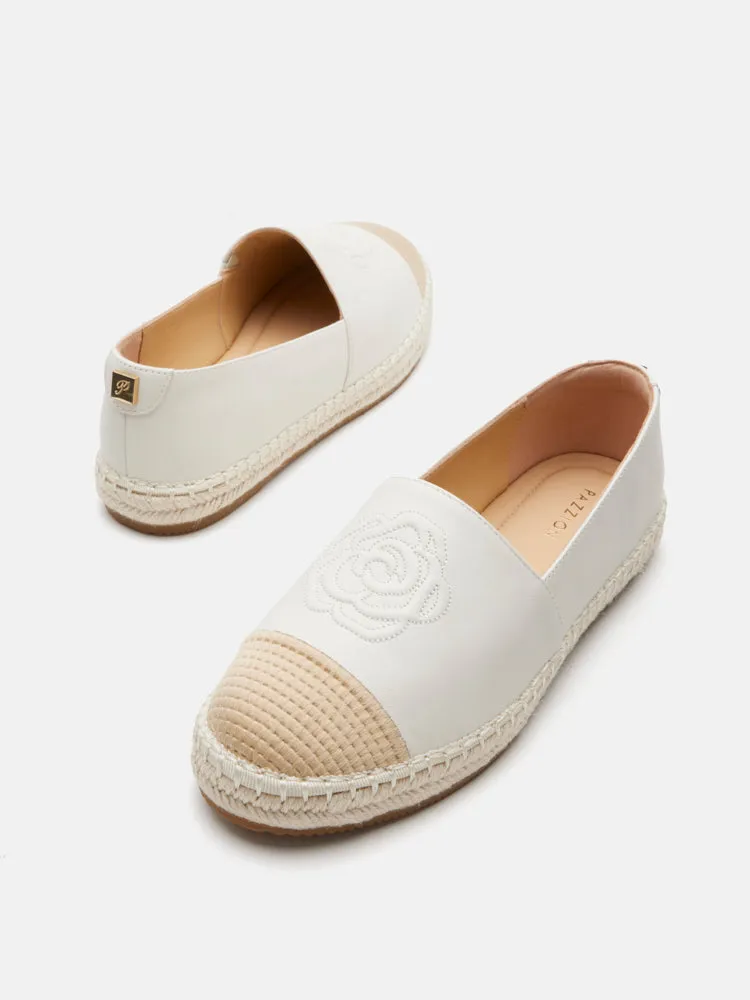 Brea Embossed Espadrille Flats
