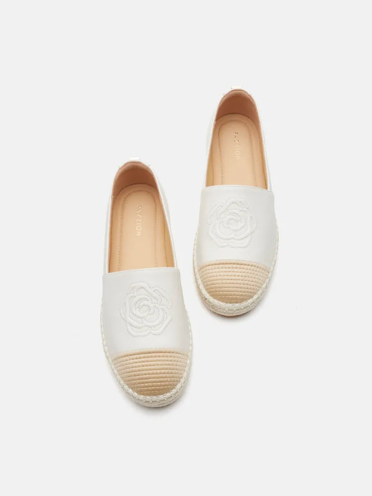 Brea Embossed Espadrille Flats