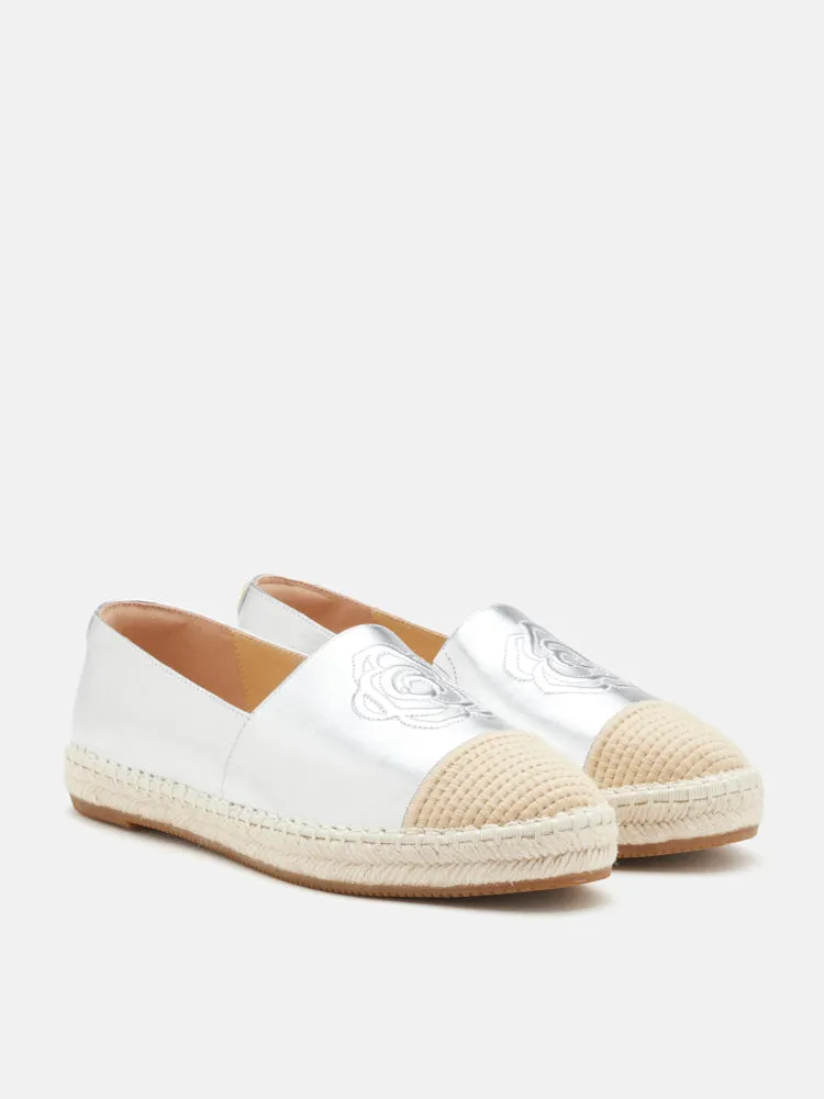 Brea Embossed Espadrille Flats