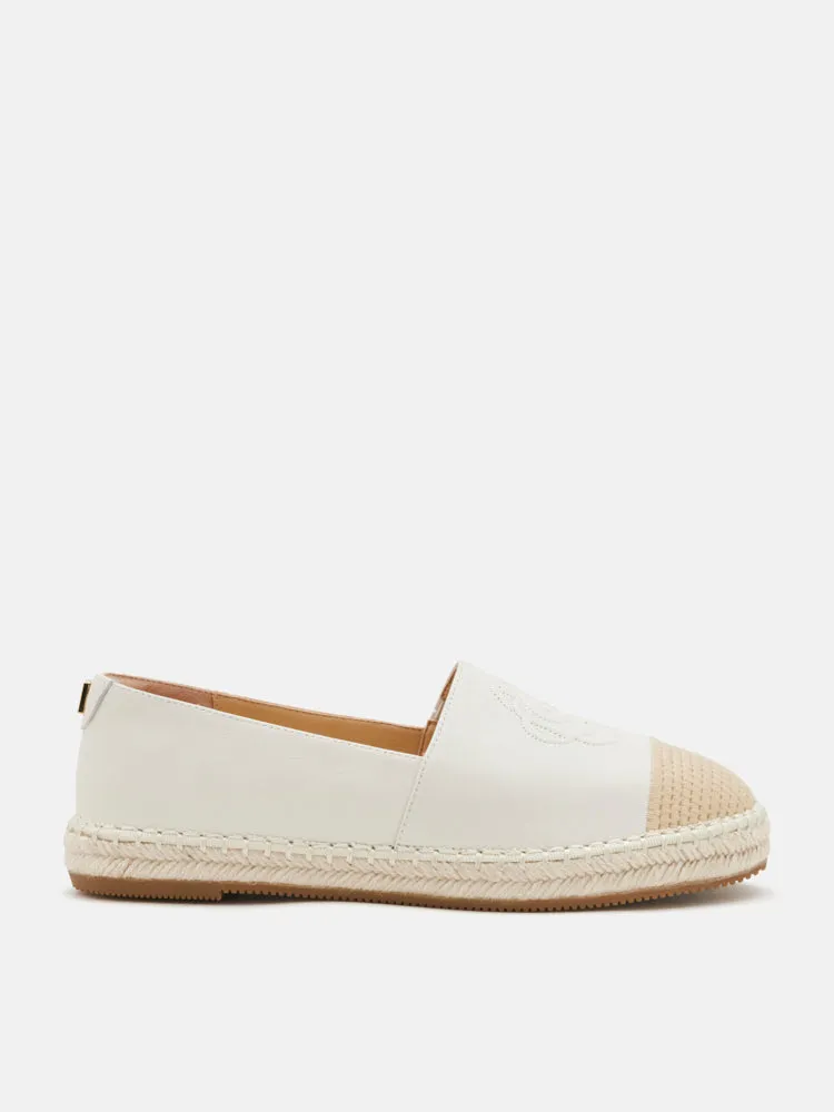 Brea Embossed Espadrille Flats