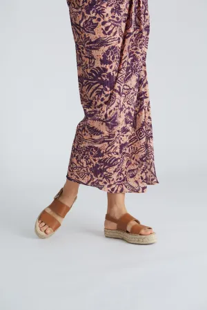 Brown Double Strap Sandal