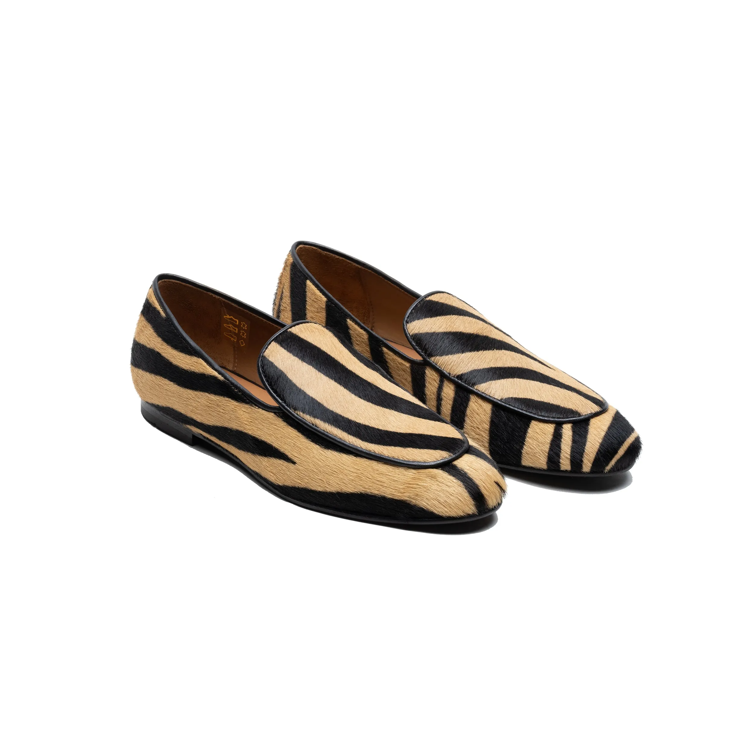 Camel Zebra Loafer