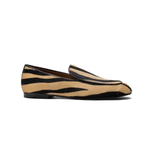 Camel Zebra Loafer