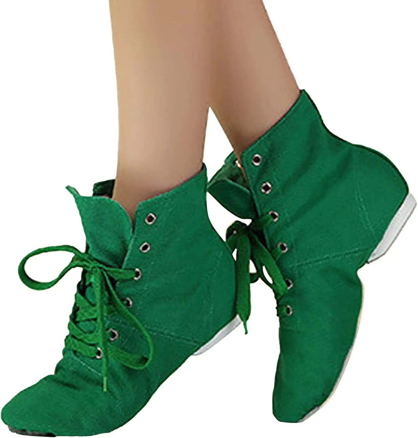 Canvas Jazz Dancing Sneakers Ballet Dance Boots for Girls Boys (Toddler/Little Kid/Big Kid) Soft Soled Training