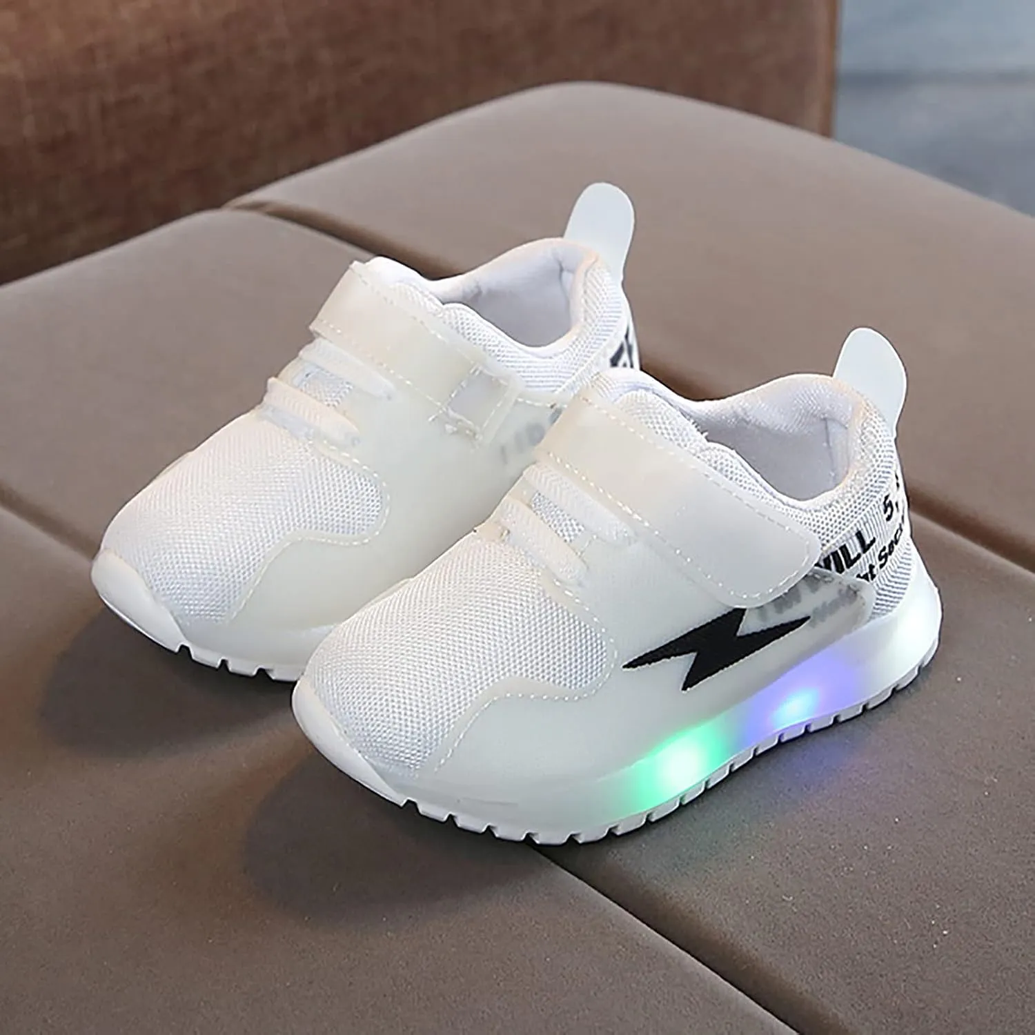 Children Kids Girls Boys Light Luminous Shoes Sport Shoes Crib
