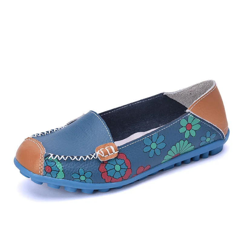 Cilool Soft Surface Comfortable Casual Flat Shoes