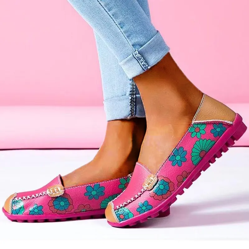 Cilool Soft Surface Comfortable Casual Flat Shoes