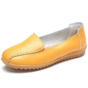 Colorful Soft Casual Slip On Flat Loafers For Women