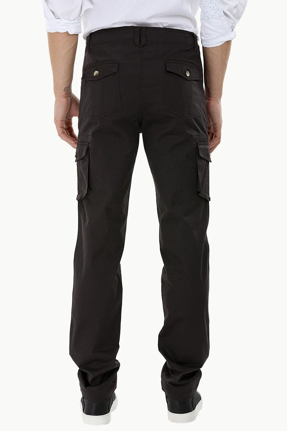 Cotton Twill Cargo Pants