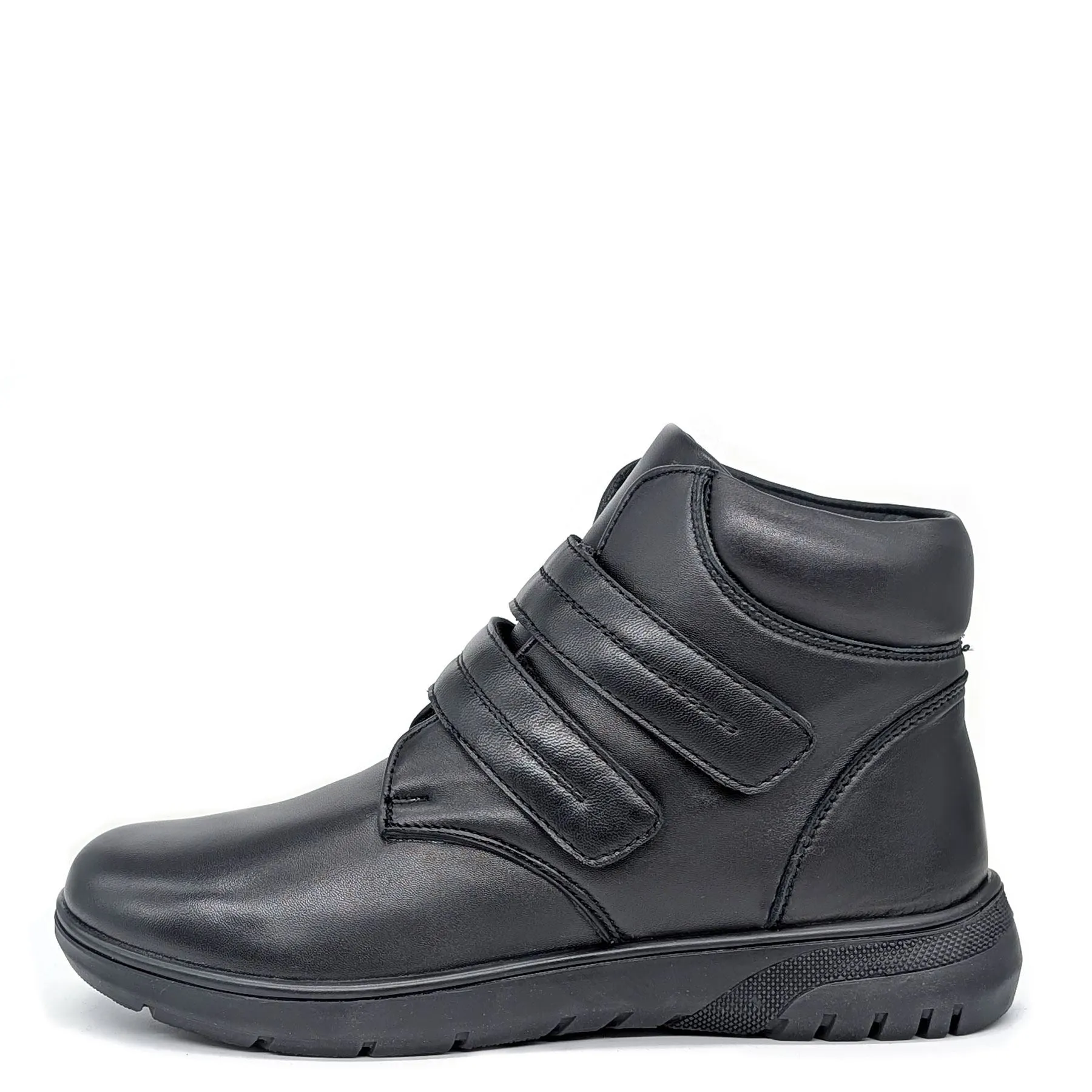 Dr Keller April Women's Touch Fastening Strap Leather Ankle Boots