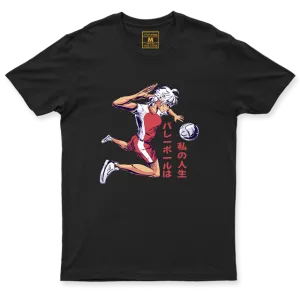 Drifit Shirt: Anime Girl Volleyball