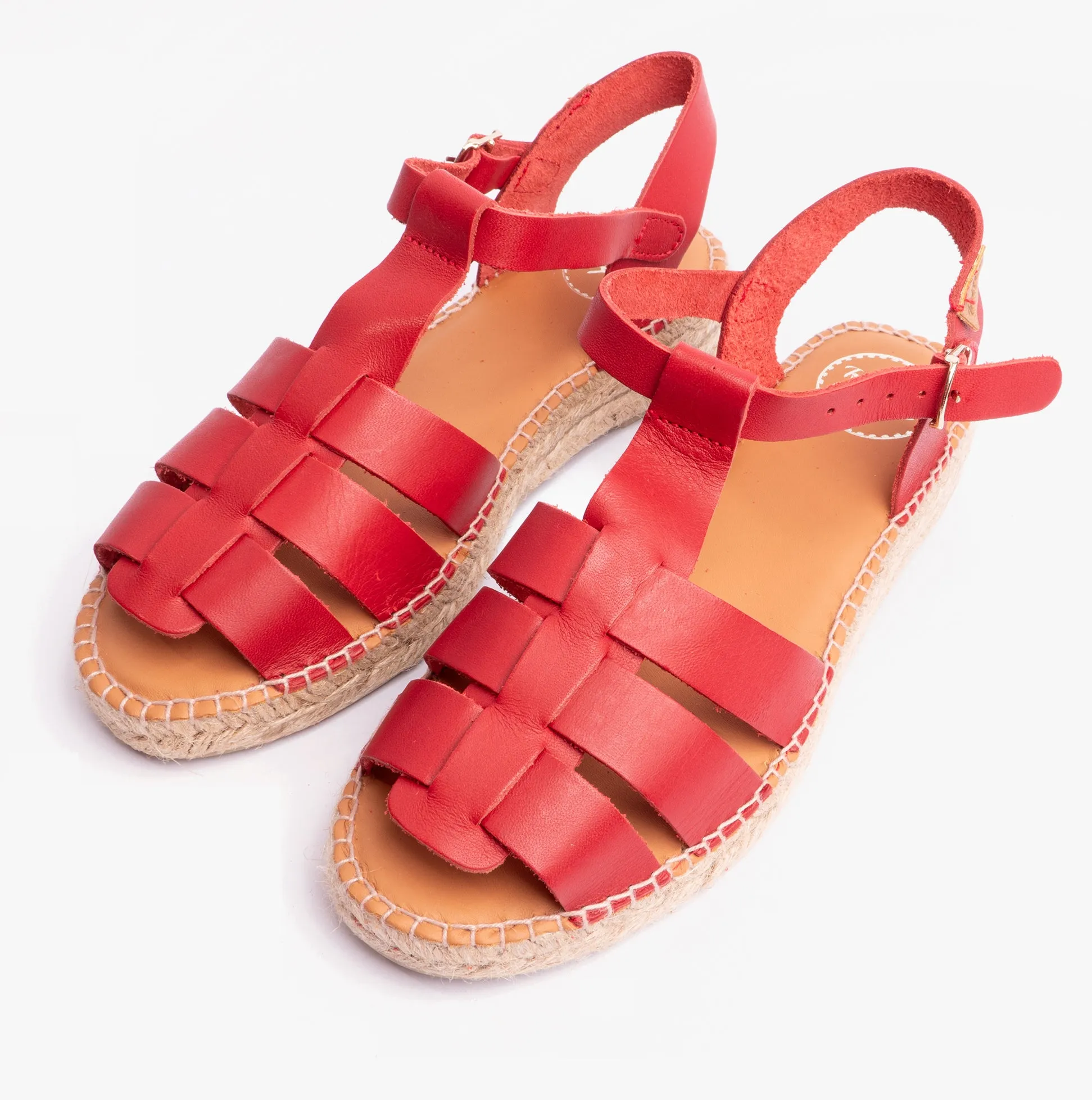 EMMA Womens Espadrilles Red