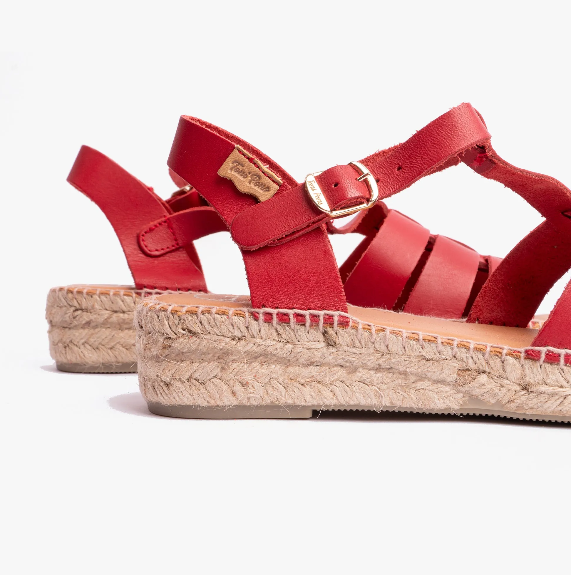 EMMA Womens Espadrilles Red