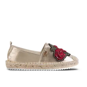 Espadrilles Creta Metal Platinum