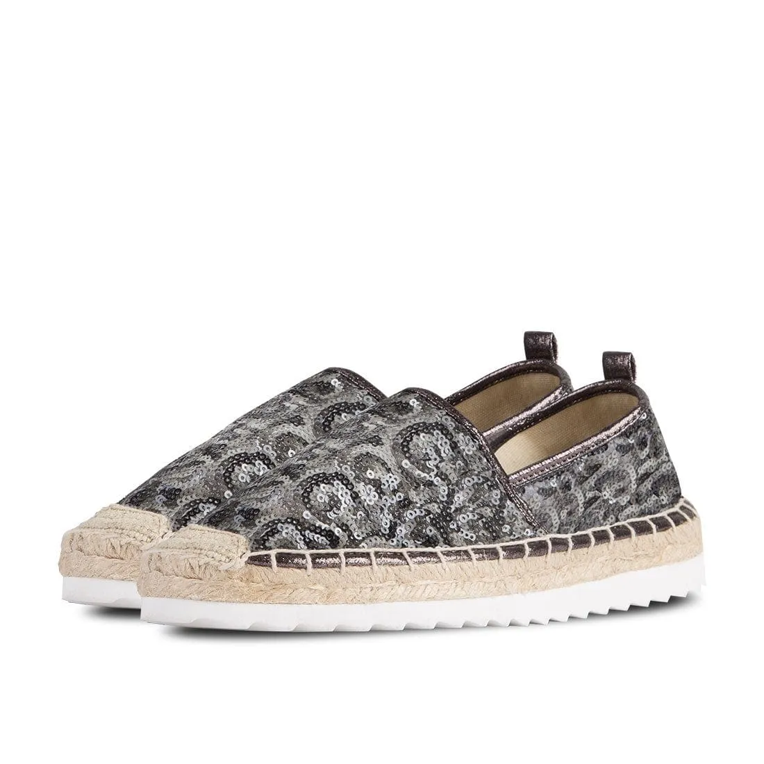 Espadrilles Kea Black Sequins