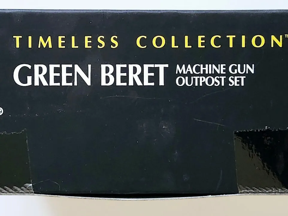 G.I. Joe Timeless Collection Green Beret Machine Gun Outpost 12-Inch Action Figure