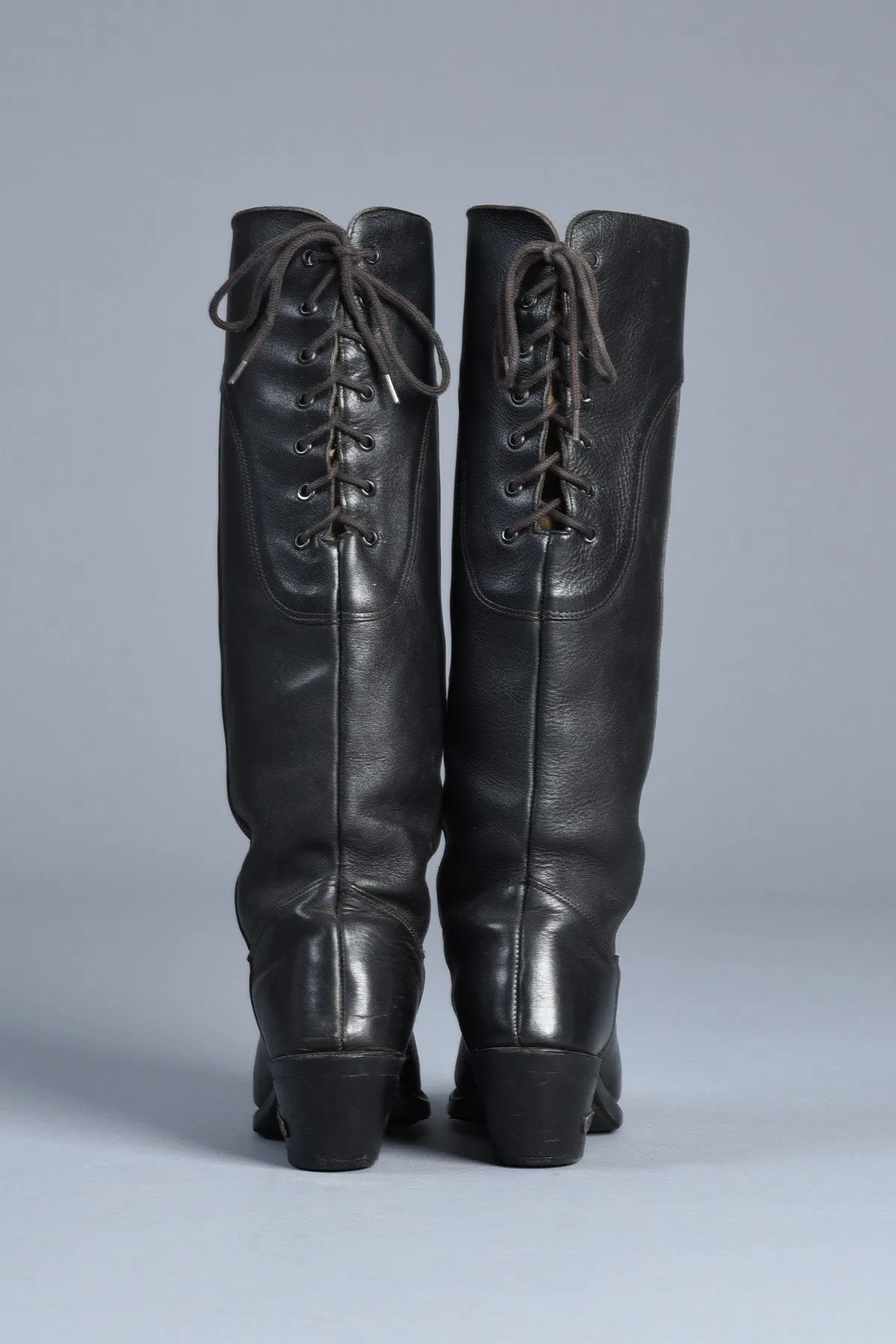 Harley Davidson Corseted Lace Up Motorcycle Boots