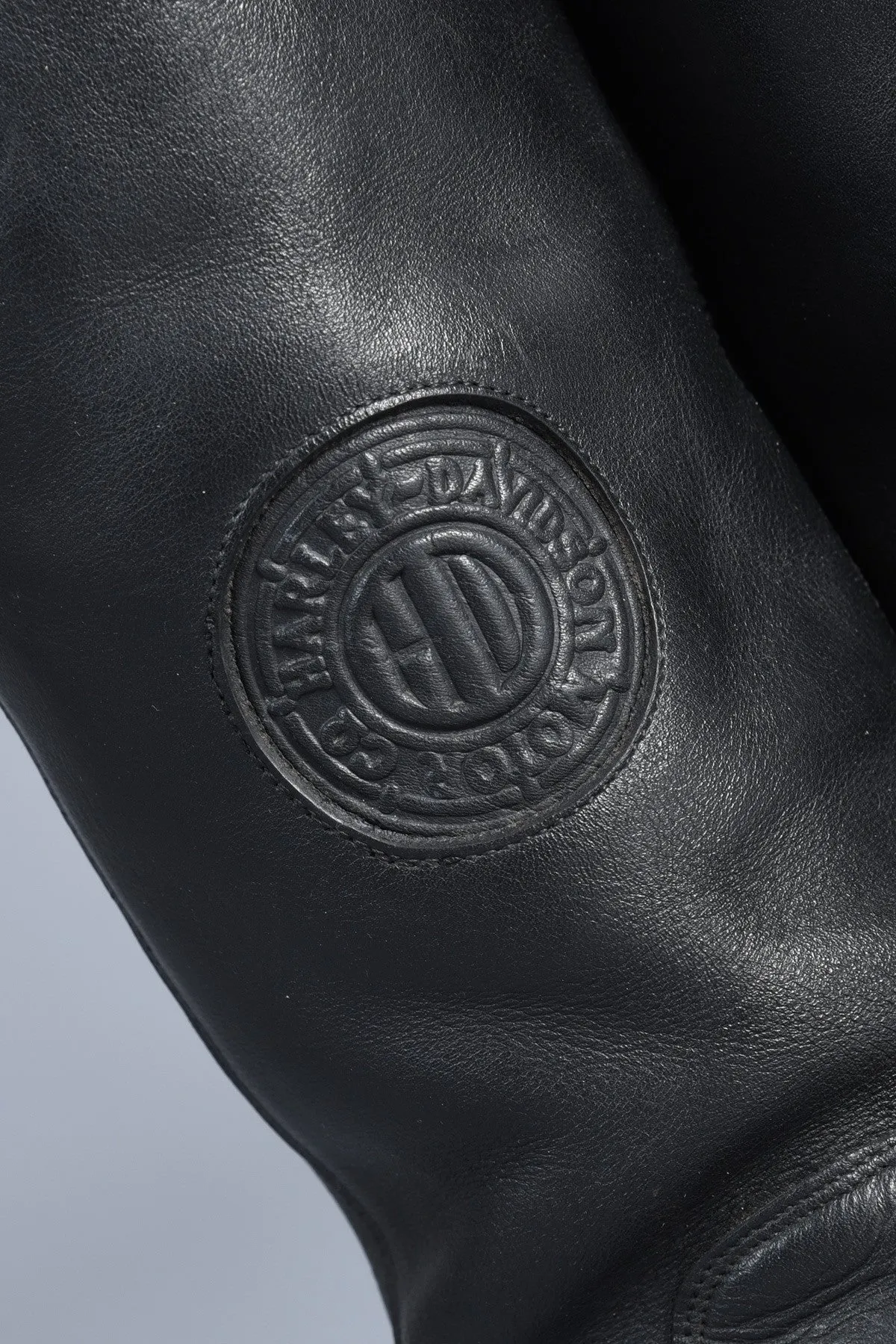 Harley Davidson Corseted Lace Up Motorcycle Boots