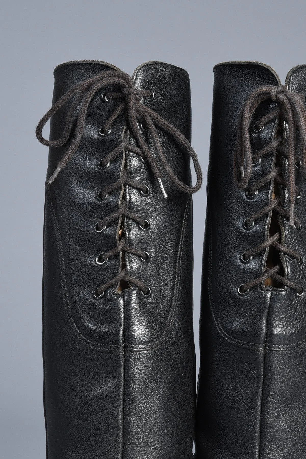 Harley Davidson Corseted Lace Up Motorcycle Boots