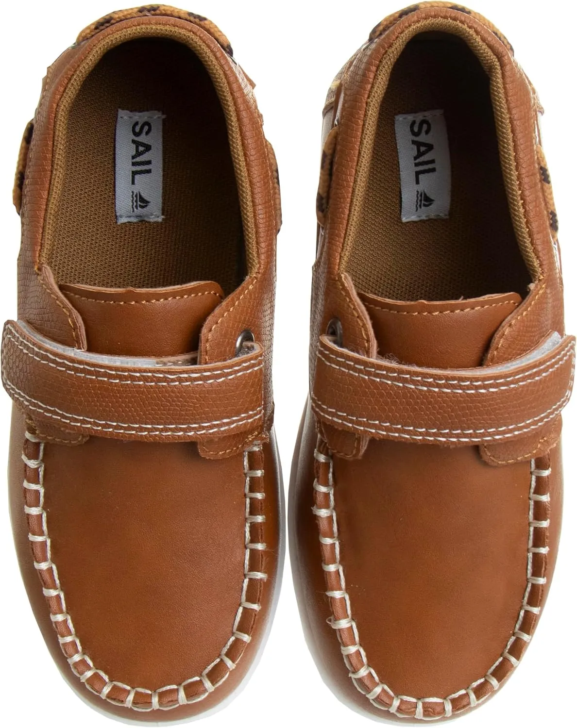 Josmo Low Top Boys Boat Shoe - Outdoor Slipon Boat Shoe (Sizes 6-10 Toddler / 11-13 Little Kid / 1-4 Big Kid)