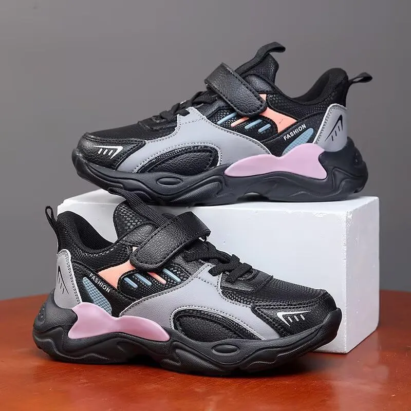 Kids Boy Fashion Comfortable Sport Sneakers for Outdoor Running Walking Cycling Hiking