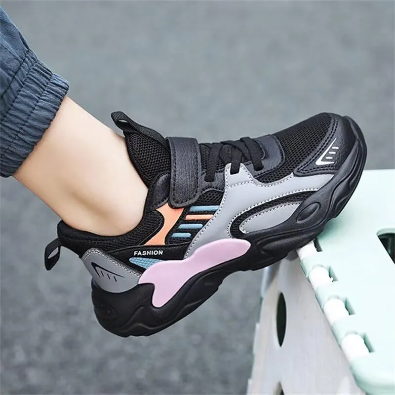 Kids Boy Fashion Comfortable Sport Sneakers for Outdoor Running Walking Cycling Hiking