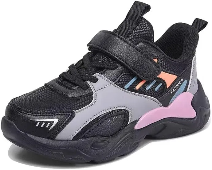 Kids Boy Fashion Comfortable Sport Sneakers for Outdoor Running Walking Cycling Hiking