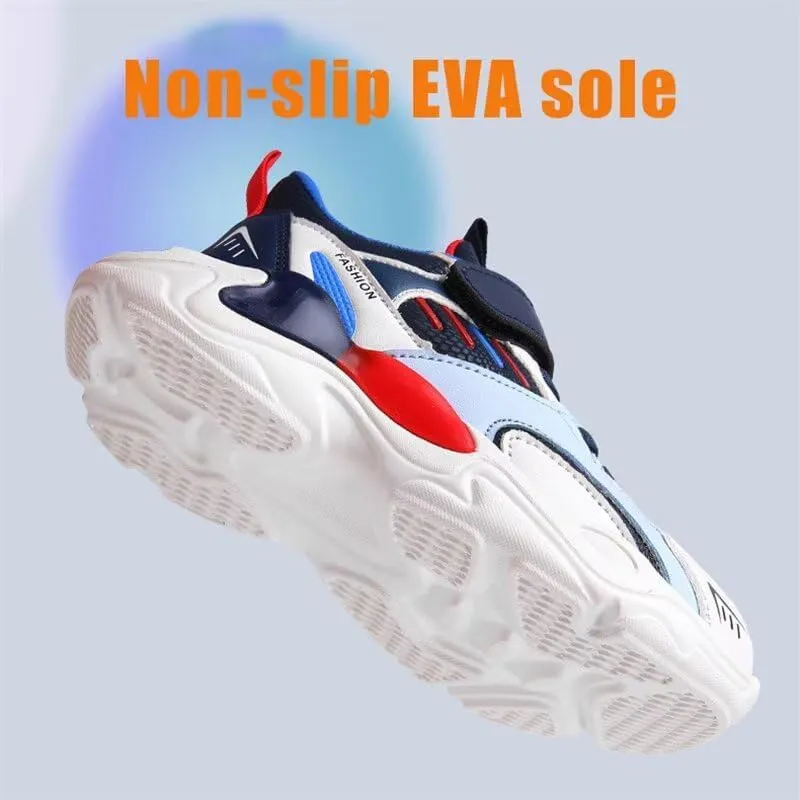 Kids Boy Fashion Comfortable Sport Sneakers for Outdoor Running Walking Cycling Hiking