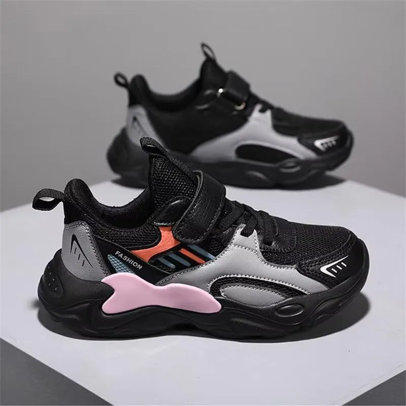 Kids Boy Fashion Comfortable Sport Sneakers for Outdoor Running Walking Cycling Hiking