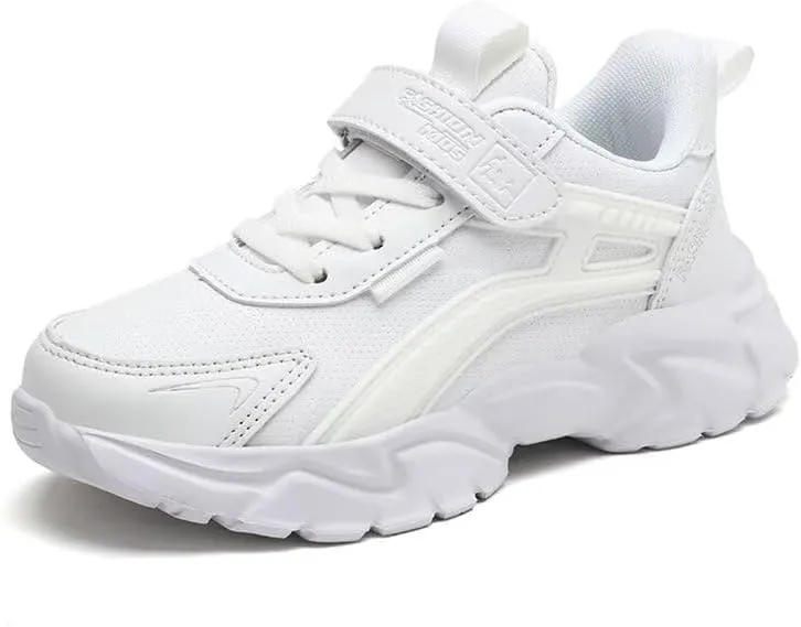 Kids Boy Fashion Lightweight Sport Sneakers for Walking Running Cycling Hiking Travel