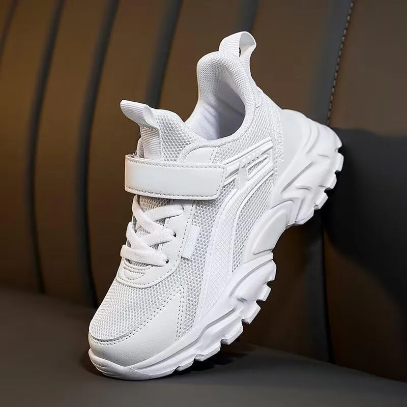 Kids Boy Fashion Lightweight Sport Sneakers for Walking Running Cycling Hiking Travel