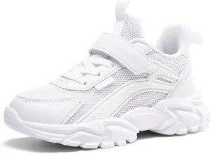 Kids Boy Fashion Lightweight Sport Sneakers for Walking Running Cycling Hiking Travel