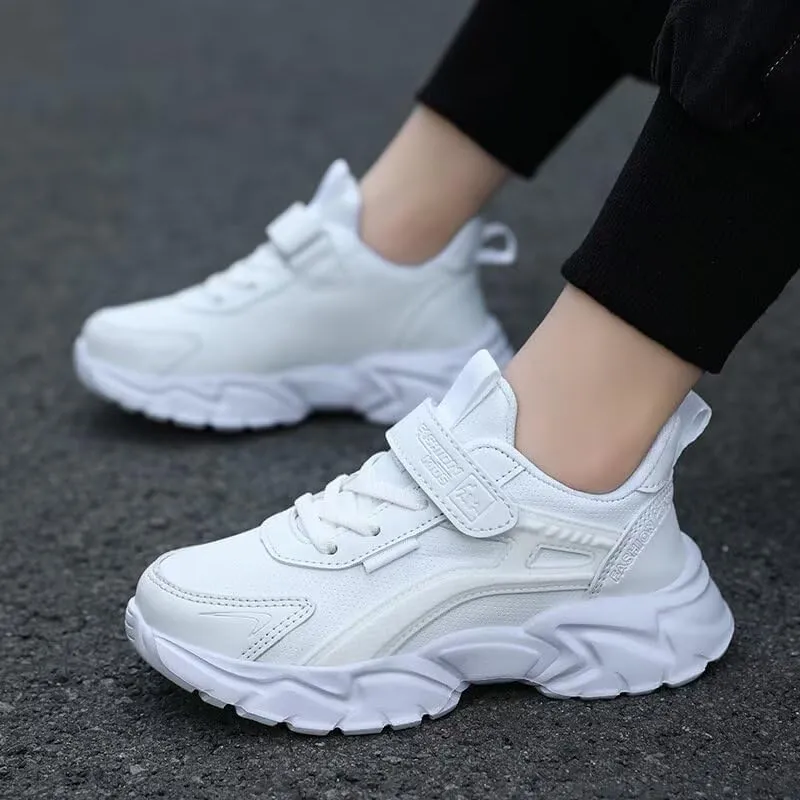 Kids Boy Fashion Lightweight Sport Sneakers for Walking Running Cycling Hiking Travel