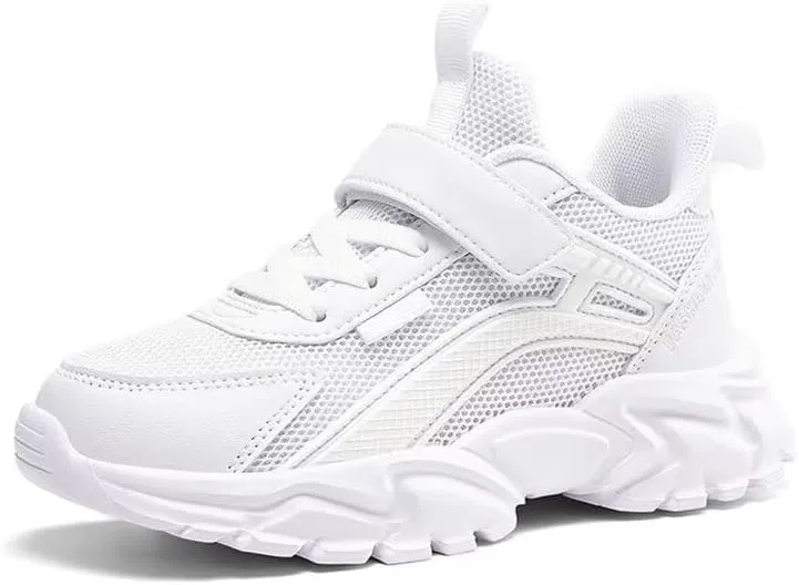 Kids Boy Fashion Lightweight Sport Sneakers for Walking Running Cycling Hiking Travel