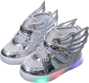 Kids Light Up Shoes for Boys Girls Toddler Sneakers USB Rechargeable Best Gift for Birthday Halloween Christmas