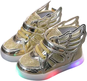 Kids Light Up Shoes for Boys Girls Toddler Sneakers USB Rechargeable Best Gift for Birthday Halloween Christmas