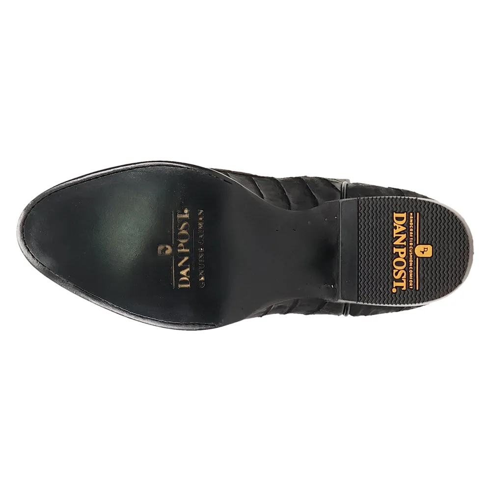 Makara Alligator Round Toe Pull On Cowboy Boots