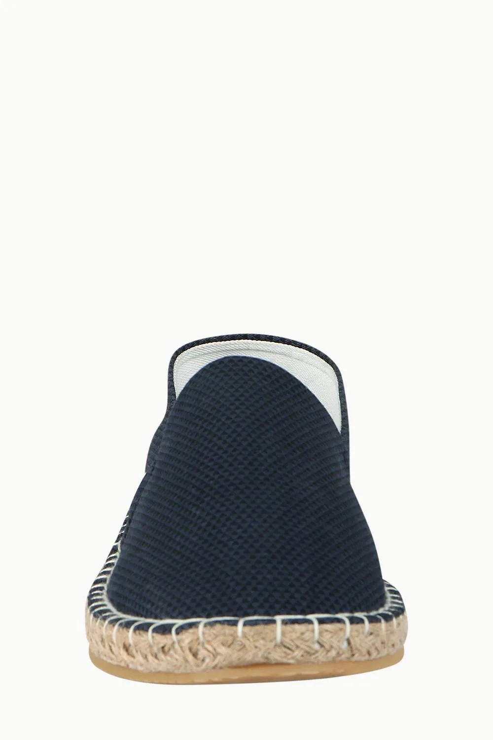 Men's Printed Navy Canvas Espadrilles