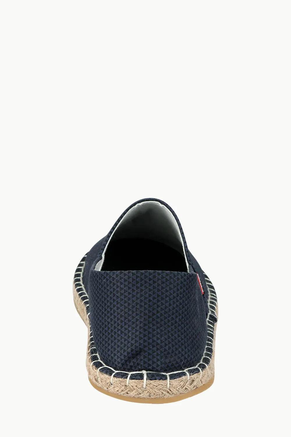 Men's Printed Navy Canvas Espadrilles