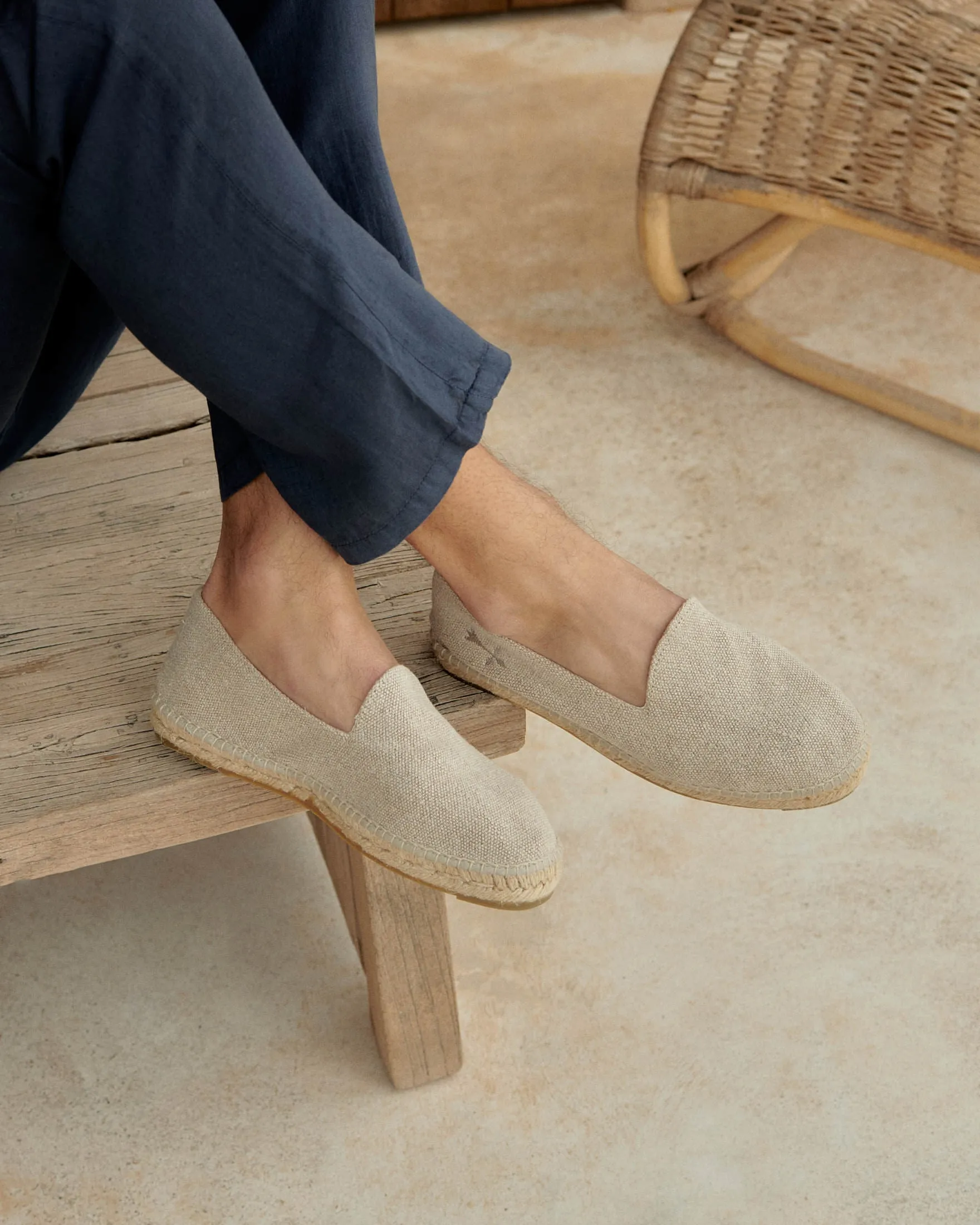Organic Hemp Espadrilles - O71C0 - La Havana Natural