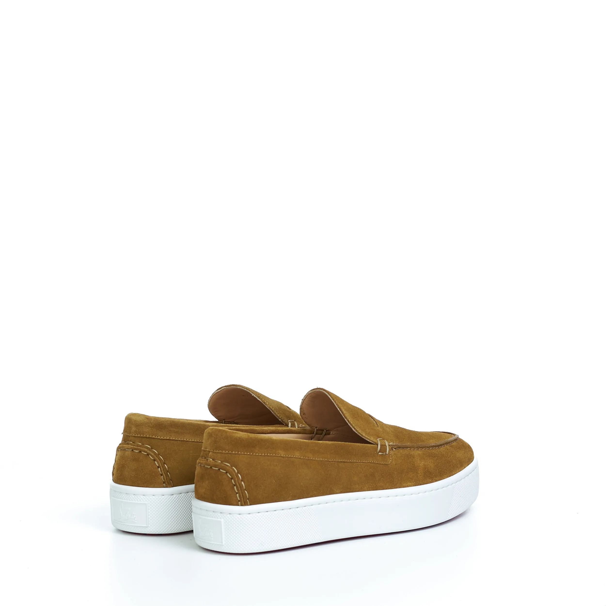 Paqueboat Boat Shoes In Cumin Brown Veau Velours