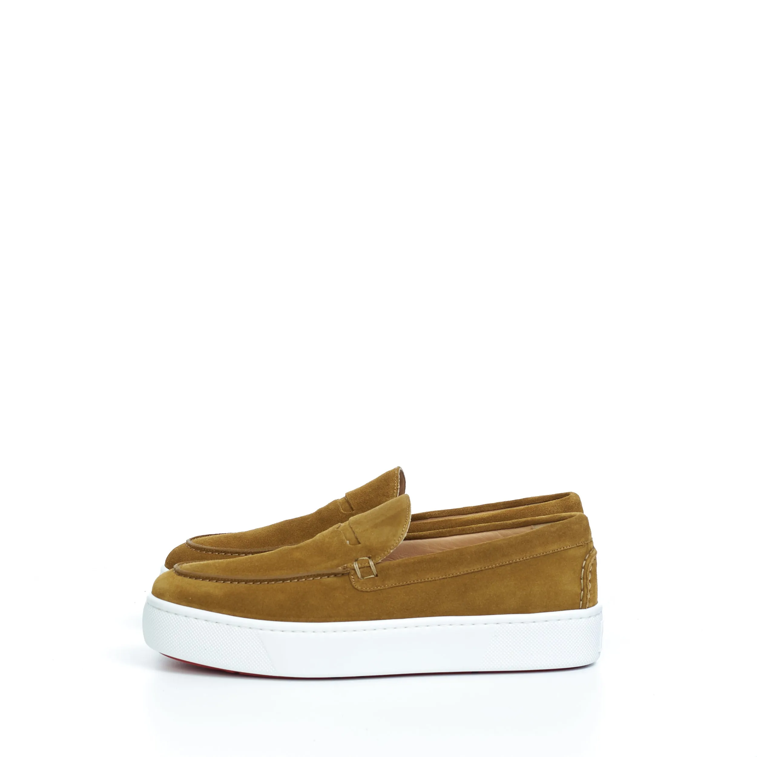 Paqueboat Boat Shoes In Cumin Brown Veau Velours